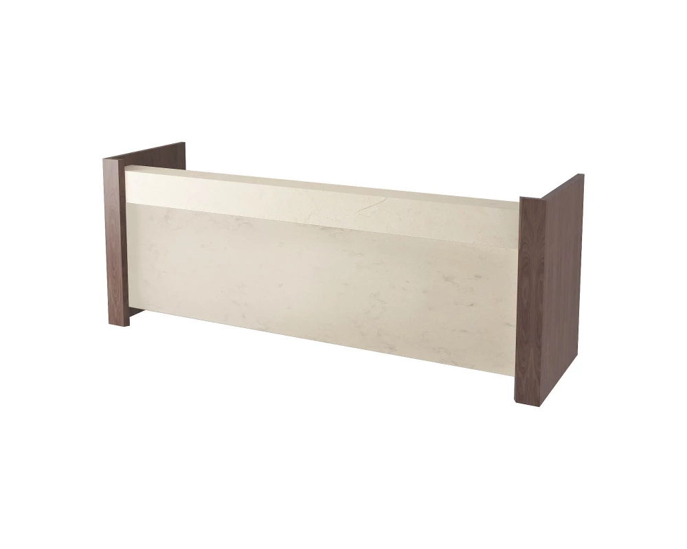 Стойка ресепшн полуглянцевая/лакированная 3000х900х1180 Freeport