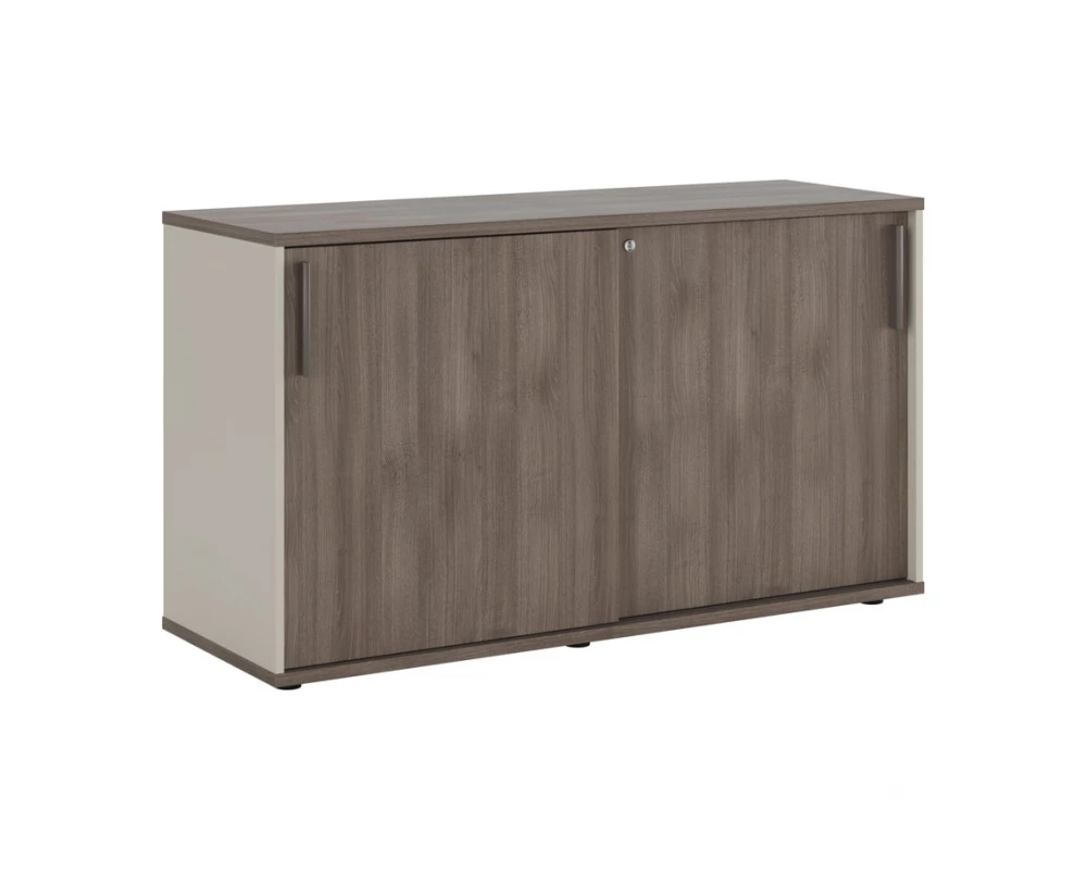 Шкаф-купе низкий New Line Дуб Шамони темный