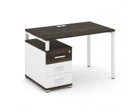 Стол письменный с 1 опорной тумбой CN.SP-302 W 1180/1546x720x750 Concept images