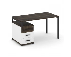 Стол письменный с 1 опорной тумбой CN.SP-303 W 1380/1746x720x750 Concept images