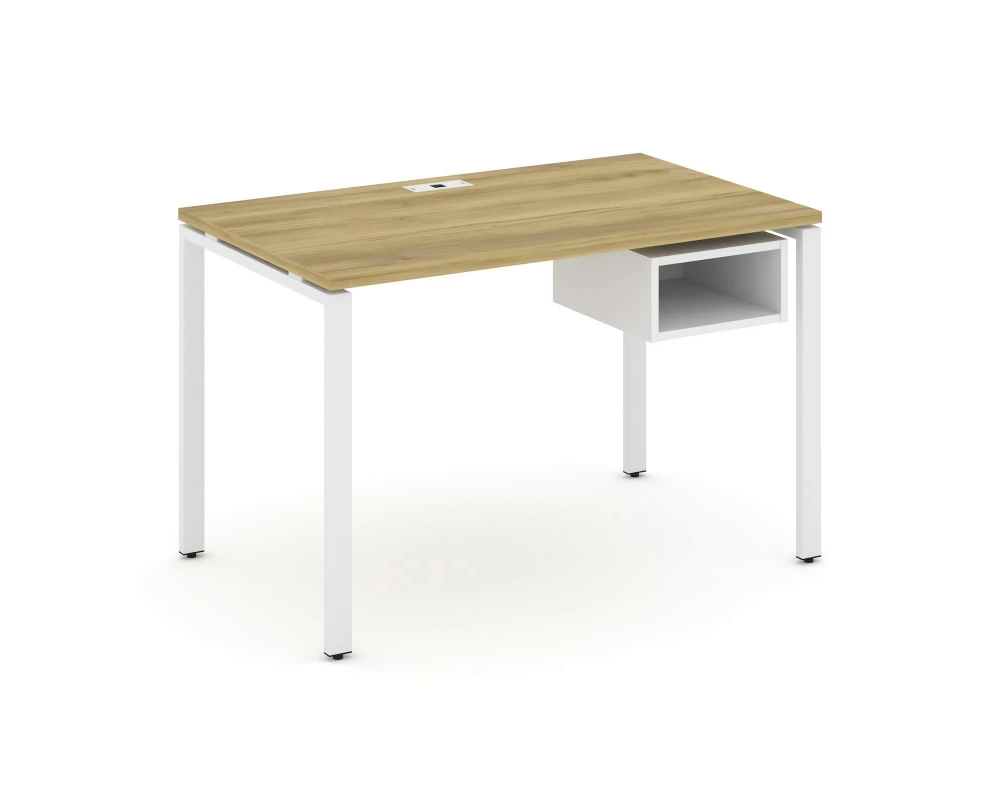 Стол рабочий с подвесной тумбой с 1 открытой нишей CN.SP-102 1180x720x750 Concept