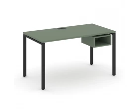 Стол рабочий с подвесной тумбой с 1 открытой нишей CN.SP-102 1180x720x750 Concept images