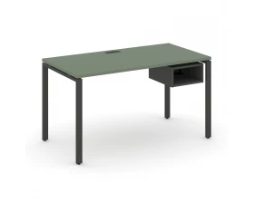 Стол рабочий с подвесной тумбой с 1 открытой нишей CN.SP-102 1180x720x750 Concept images