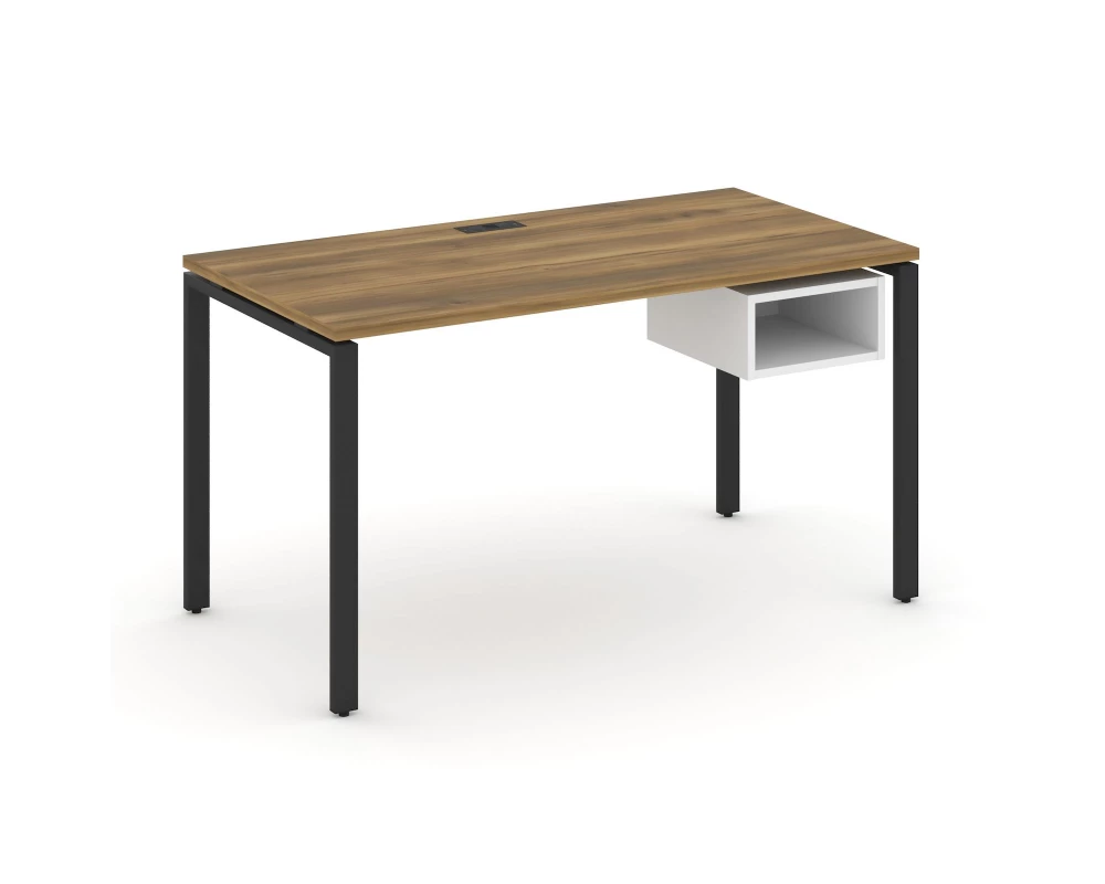 Стол рабочий с подвесной тумбой с 1 открытой нишей CN.SP-103 1380x720x750 Concept