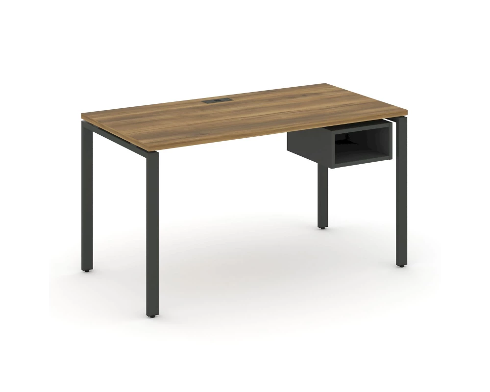 Стол рабочий с подвесной тумбой с 1 открытой нишей CN.SP-103 1380x720x750 Concept