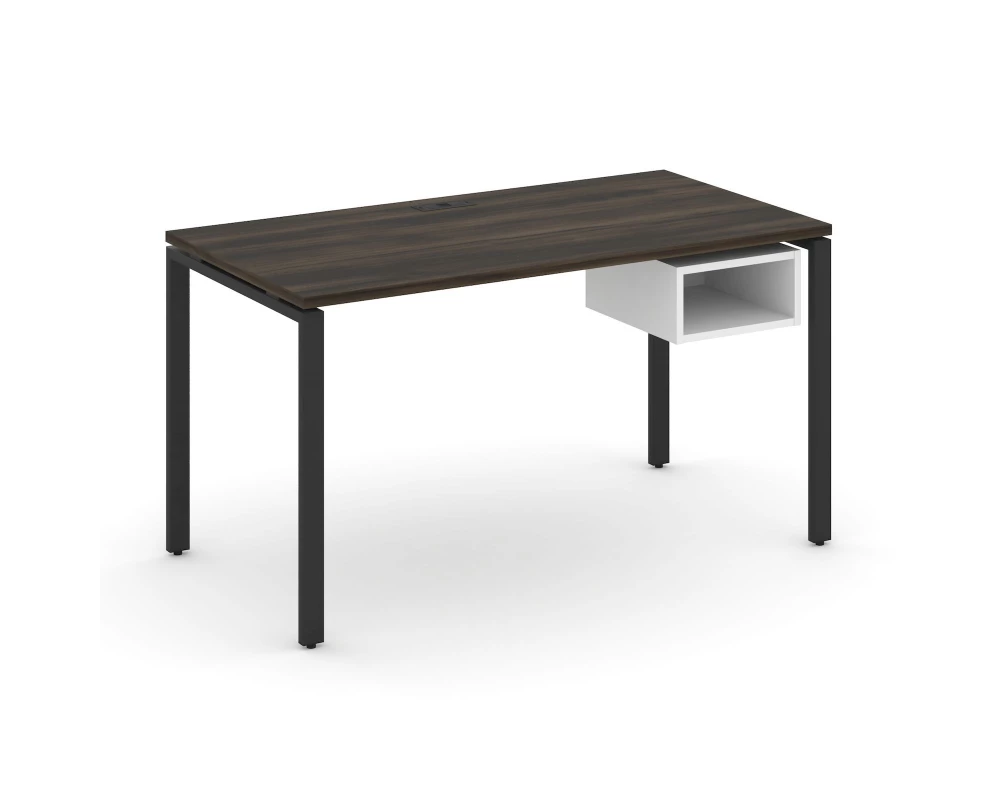 Стол рабочий с подвесной тумбой с 1 открытой нишей CN.SP-103 1380x720x750 Concept