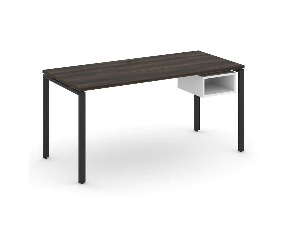 Стол рабочий с подвесной тумбой с 1 открытой нишей CN.SP-104 1580x720x750 Concept
