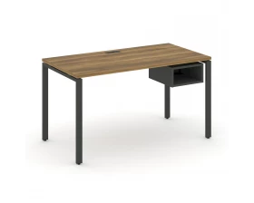 Стол рабочий с подвесной тумбой с 1 открытой нишей CN.SP-104 1580x720x750 Concept images