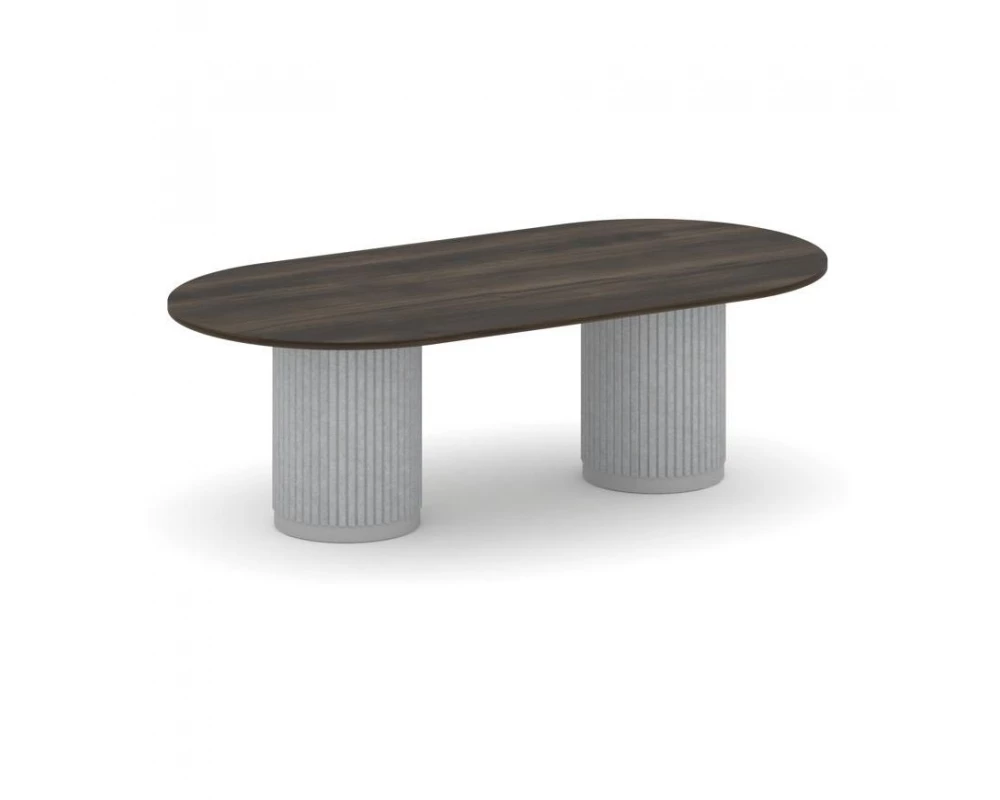 Стол переговорный овальный PR.C.SPRG-007.D 2400х1200х750 Felto