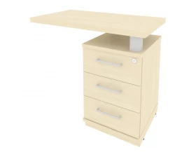 Тумба приставная с топом правая 900x500x765 First images