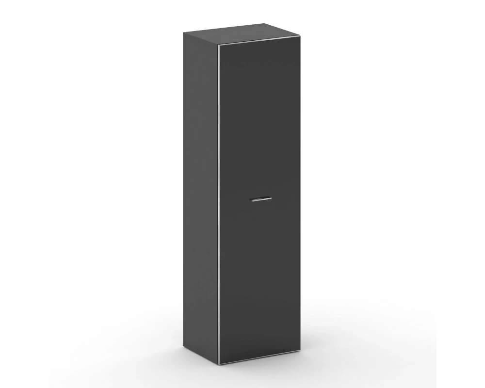 Шкаф средний высокий универсальный стекл. дверь 600x460x2000 Fresco