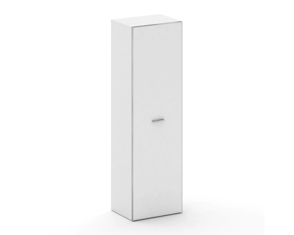 Шкаф средний высокий универсальный стекл. дверь 600x460x2000 Fresco