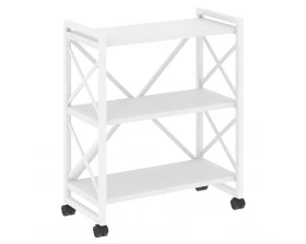 Стеллаж на колесных опорах - 3 полки 800х400х968 Loft images