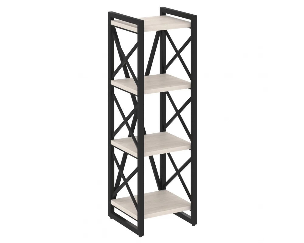 Стеллаж на регулируемых опорах - 4 полки 400х400х1280 Loft