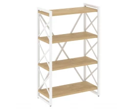 Стеллаж на регулируемых опорах - 4 полки 800х400х1280 Loft images