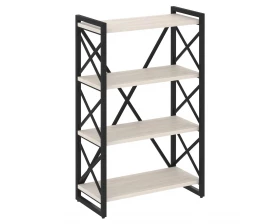Стеллаж на регулируемых опорах - 4 полки 800х400х1280 Loft images