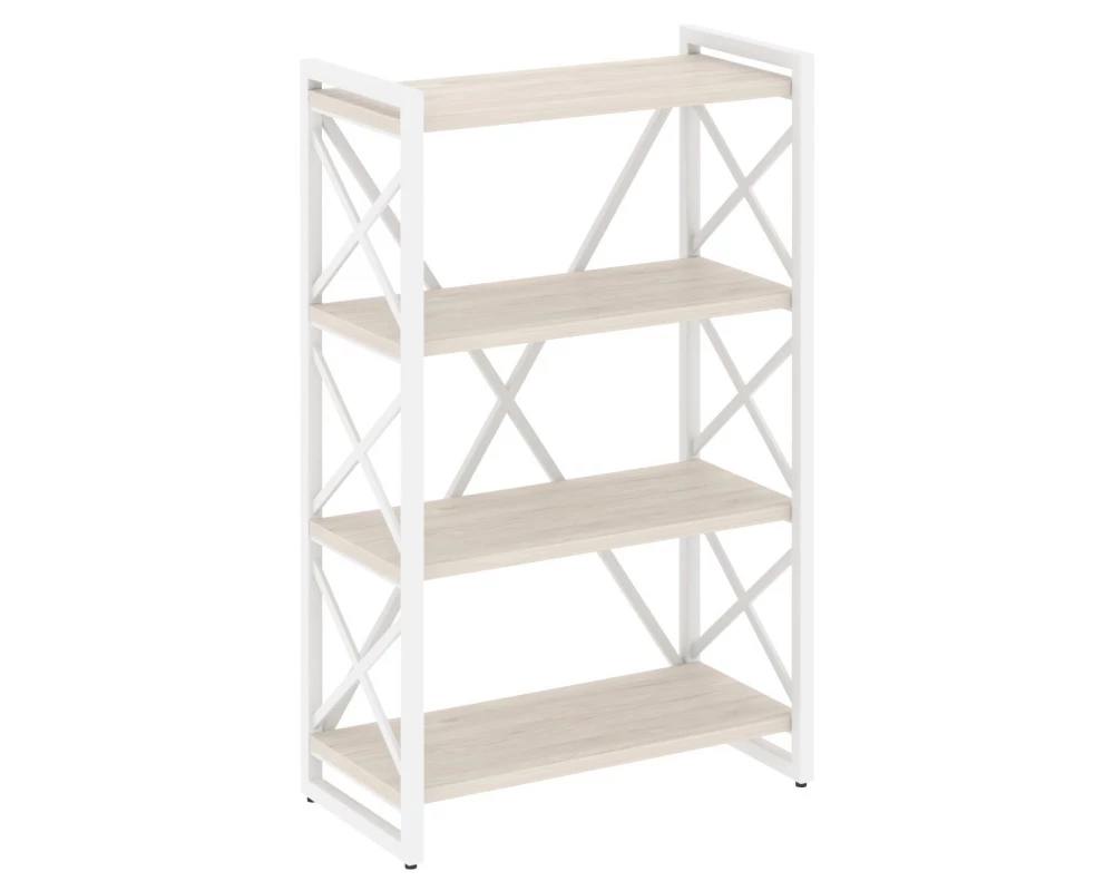 Стеллаж на регулируемых опорах - 4 полки 800х400х1280 Loft