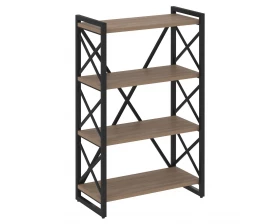 Стеллаж на регулируемых опорах - 4 полки 800х400х1280 Loft images