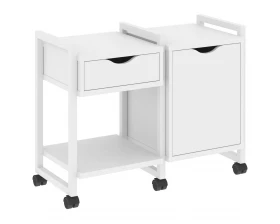 Тумба на колесных опорах наборная. Вариант №3 970х460х767 Loft images