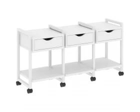 Тумба на колесных опорах наборная. Вариант №4 1440х460х767 Loft images