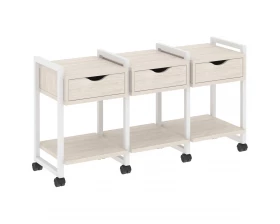 Тумба на колесных опорах наборная. Вариант №4 1440х460х767 Loft images