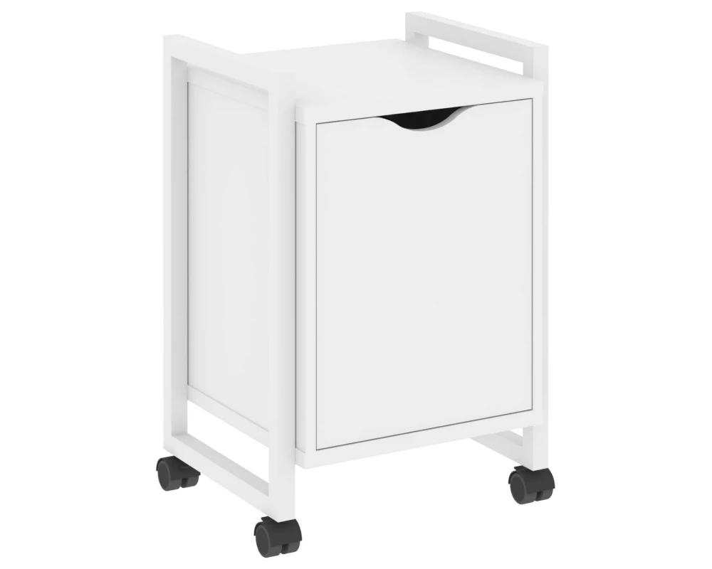 Тумба на колесных опорах с распашным фасадом 500х460х767 Loft