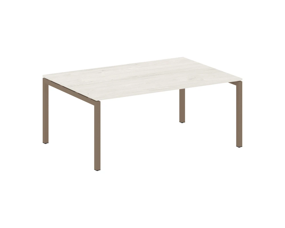 Переговорный стол (1 столешница) на П-образном м/к 1800x1235x750 Метал Систем Куатро 5x5 / Metal System Quattro 5x5