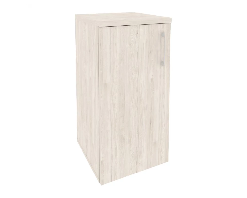 Шкаф низкий узкий левый (1 низкий фасад ЛДСП) 400x420x823 Onix