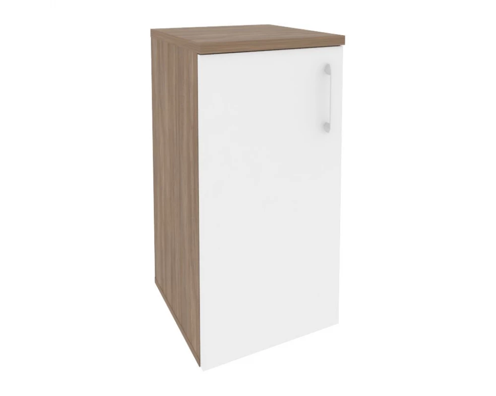 Шкаф низкий узкий левый (1 низкий фасад ЛДСП) 400x420x823 Onix