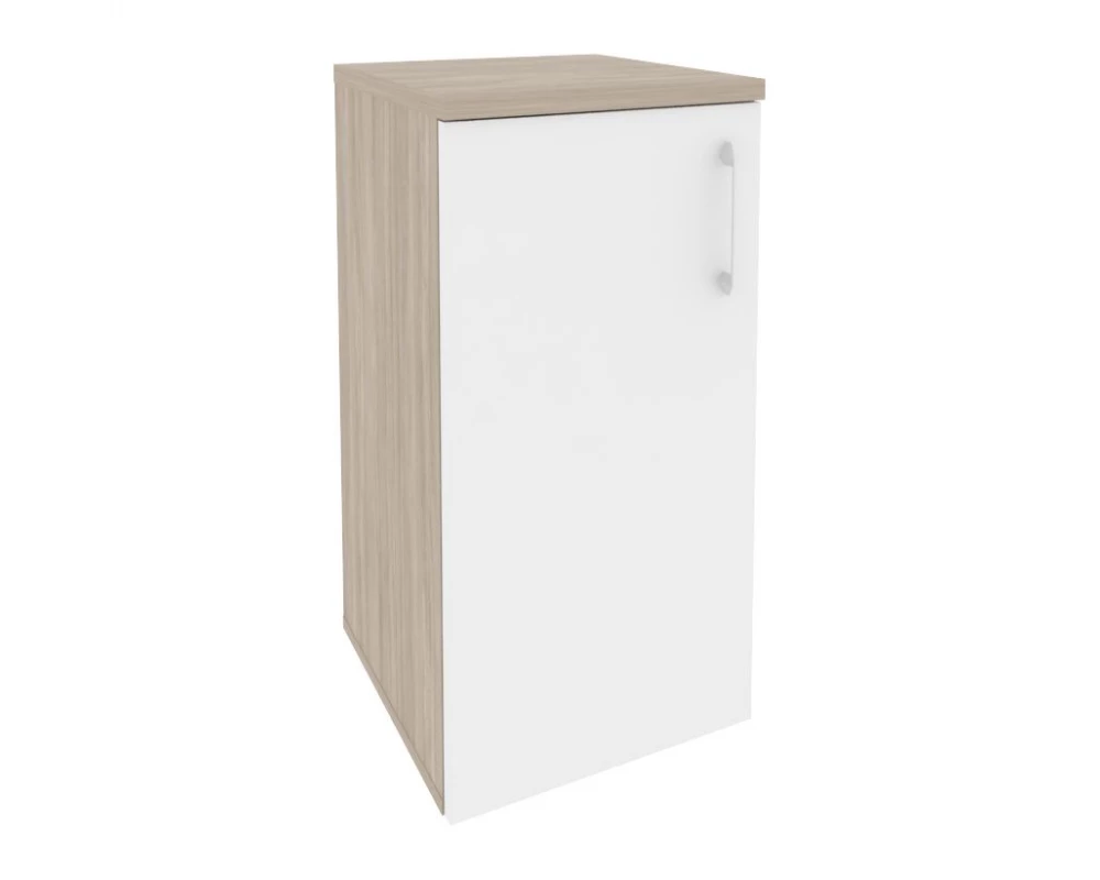 Шкаф низкий узкий левый (1 низкий фасад ЛДСП) 400x420x823 Onix