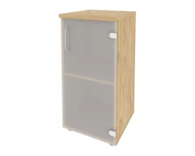 Шкаф низкий узкий правый (1 низкий фасад стекло) 400x420x823 Onix images