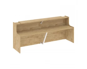 Ресепшн K-7 2810x766x1187 Onix images