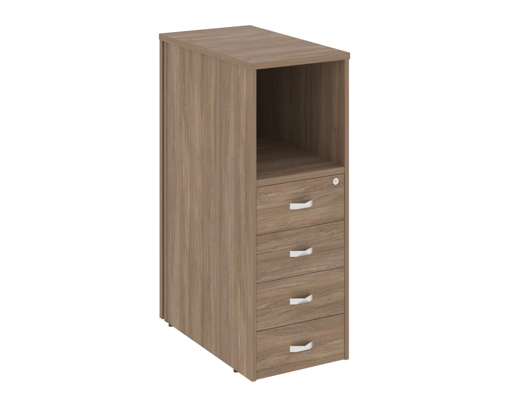 Тумба 4 ящика завершающая, левая Onix