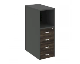 Тумба 4 ящика завершающая, левая Onix images