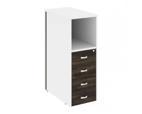 Тумба 4 ящика завершающая, левая Onix images