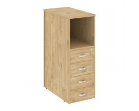 Тумба 4 ящика завершающая, левая Onix images