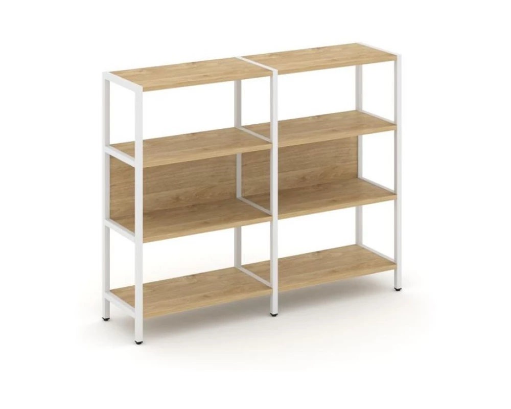 Двухсекционный стеллаж трехярусный Shelf System