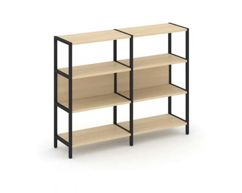 Двухсекционный стеллаж трехярусный Shelf System