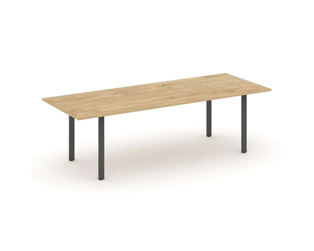 Стол переговорный на П-образном каркасе без лючка 2580x980x750 Style Project Direct