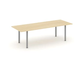 Стол переговорный на П-образном каркасе без лючка 2580x980x750 Style Project Direct images