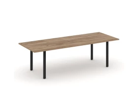 Стол переговорный на П-образном каркасе без лючка 2580x980x750 Style Project Direct images