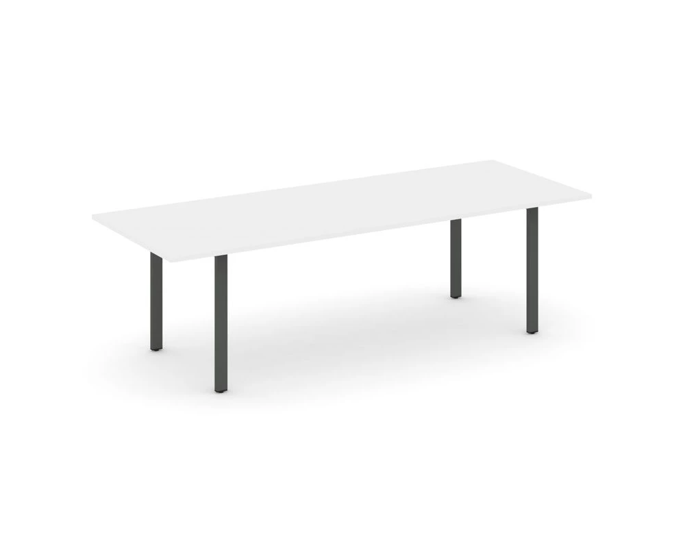 Стол переговорный на П-образном каркасе без лючка 2580x980x750 Style Project Direct