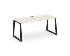 Стол письменный опоры трапеция 1380x700x750 Style Project Direct images