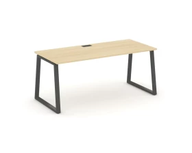 Стол письменный опоры трапеция 1380x700x750 Style Project Direct images