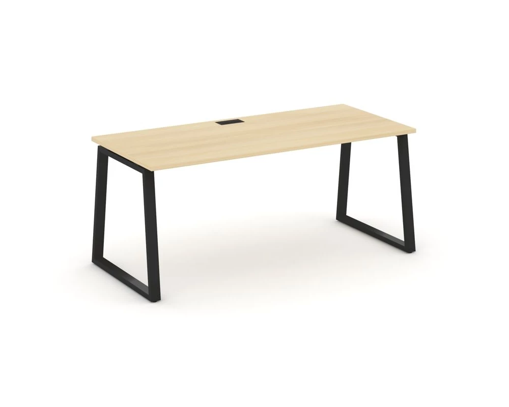 Стол письменный опоры трапеция 1380x700x750 Style Project Direct