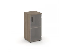 Шкаф низкий узкий правый прозр. стекло 400x400x833 Style Project images