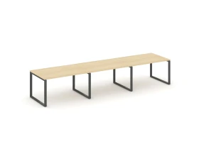 Стол переговорный на О-образном каркасе 60 мм 4410x980x750 Стайл Проджект / Style Project images