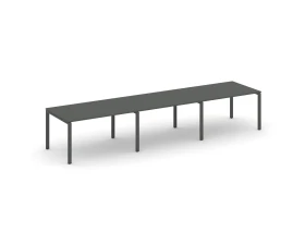 Стол переговорный на П-образном каркасе 60 мм 4410x980x750 Стайл Проджект / Style Project images