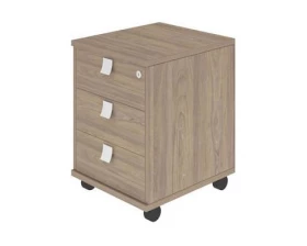 Тумба подкатная 3 ящика с замком Style System images