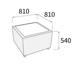 Столик угловой Матрикс images